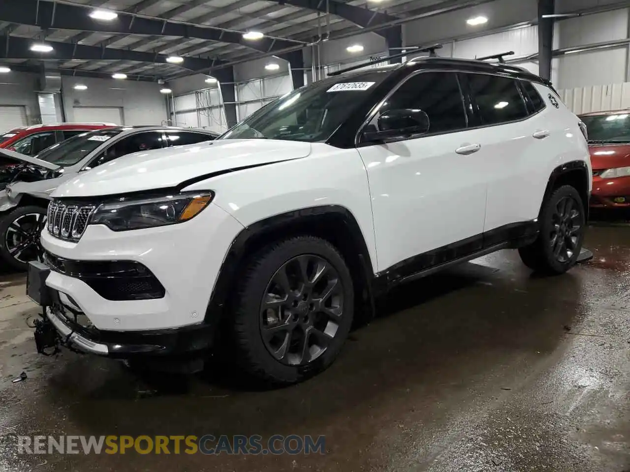 1 Photograph of a damaged car 3C4NJDCN6PT537972 JEEP COMPASS 2023