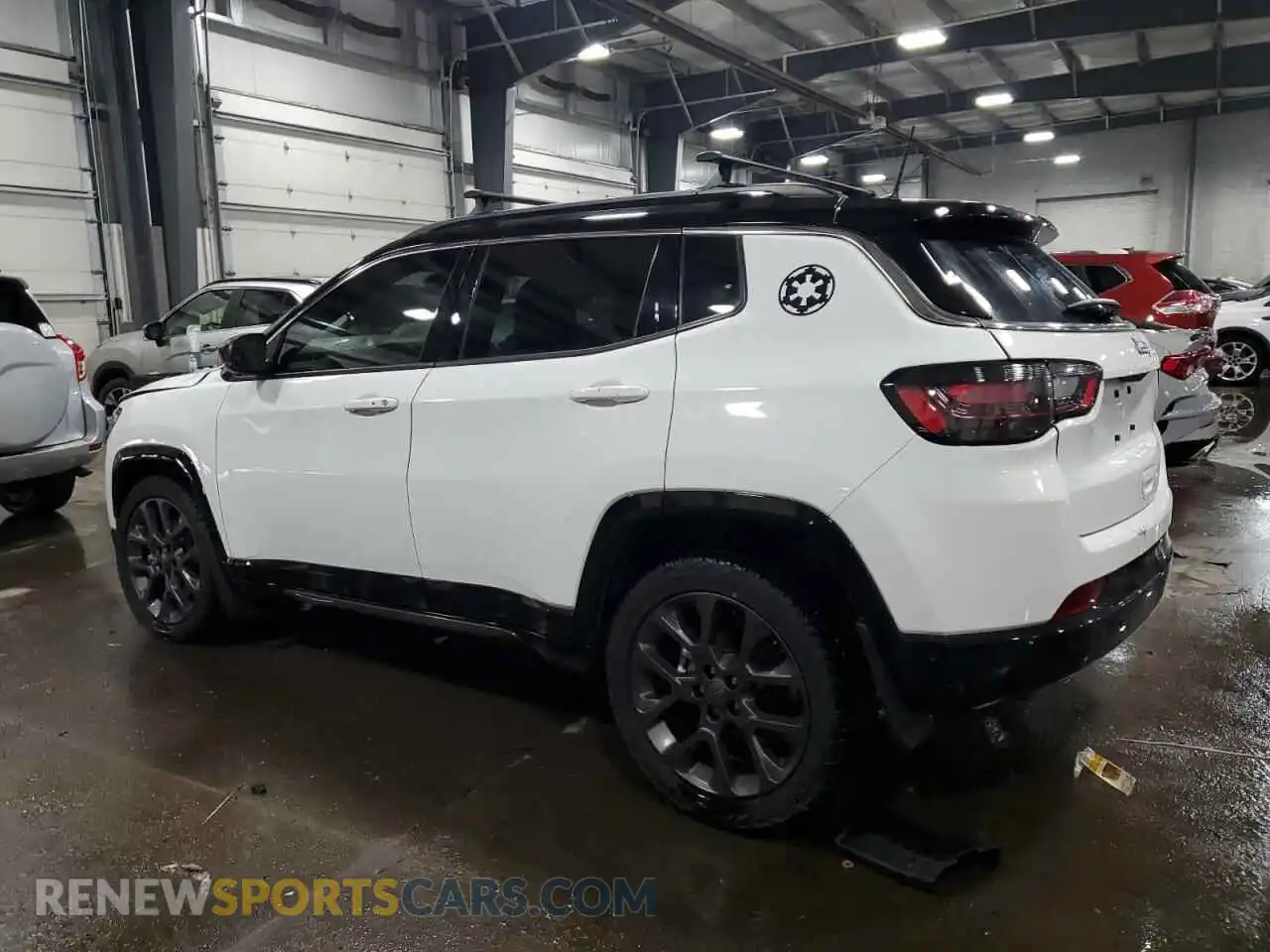 2 Photograph of a damaged car 3C4NJDCN6PT537972 JEEP COMPASS 2023