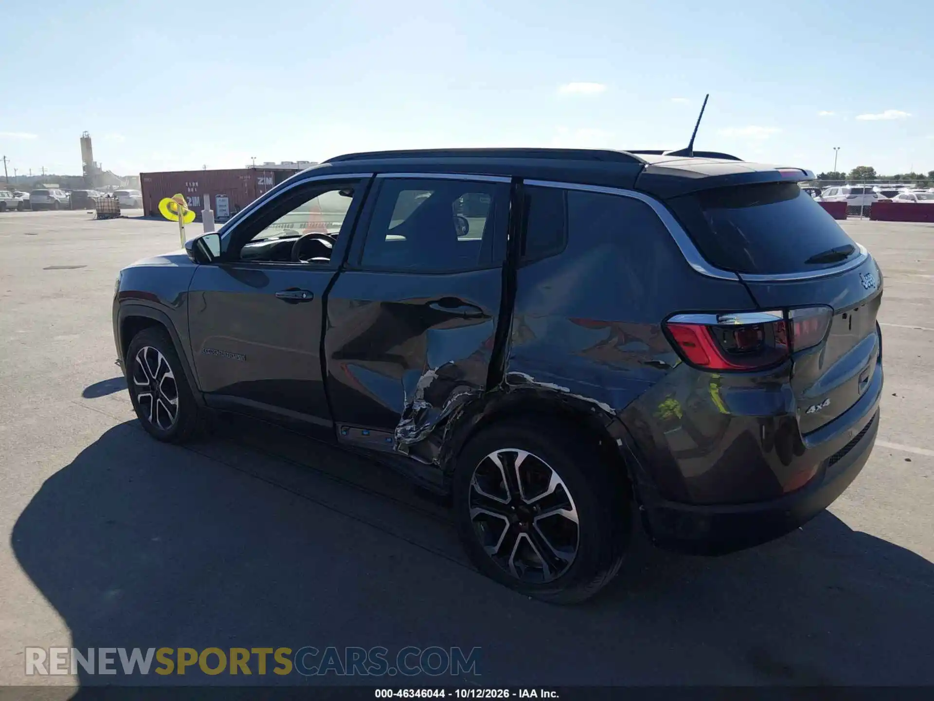 3 fotografías del automóvil dañado 3C4NJDCN6PT548860 JEEP COMPASS 2023