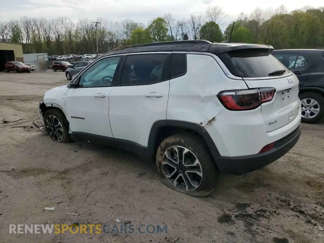 2 Photograph of a damaged car 3C4NJDCN6PT573001 JEEP COMPASS 2023