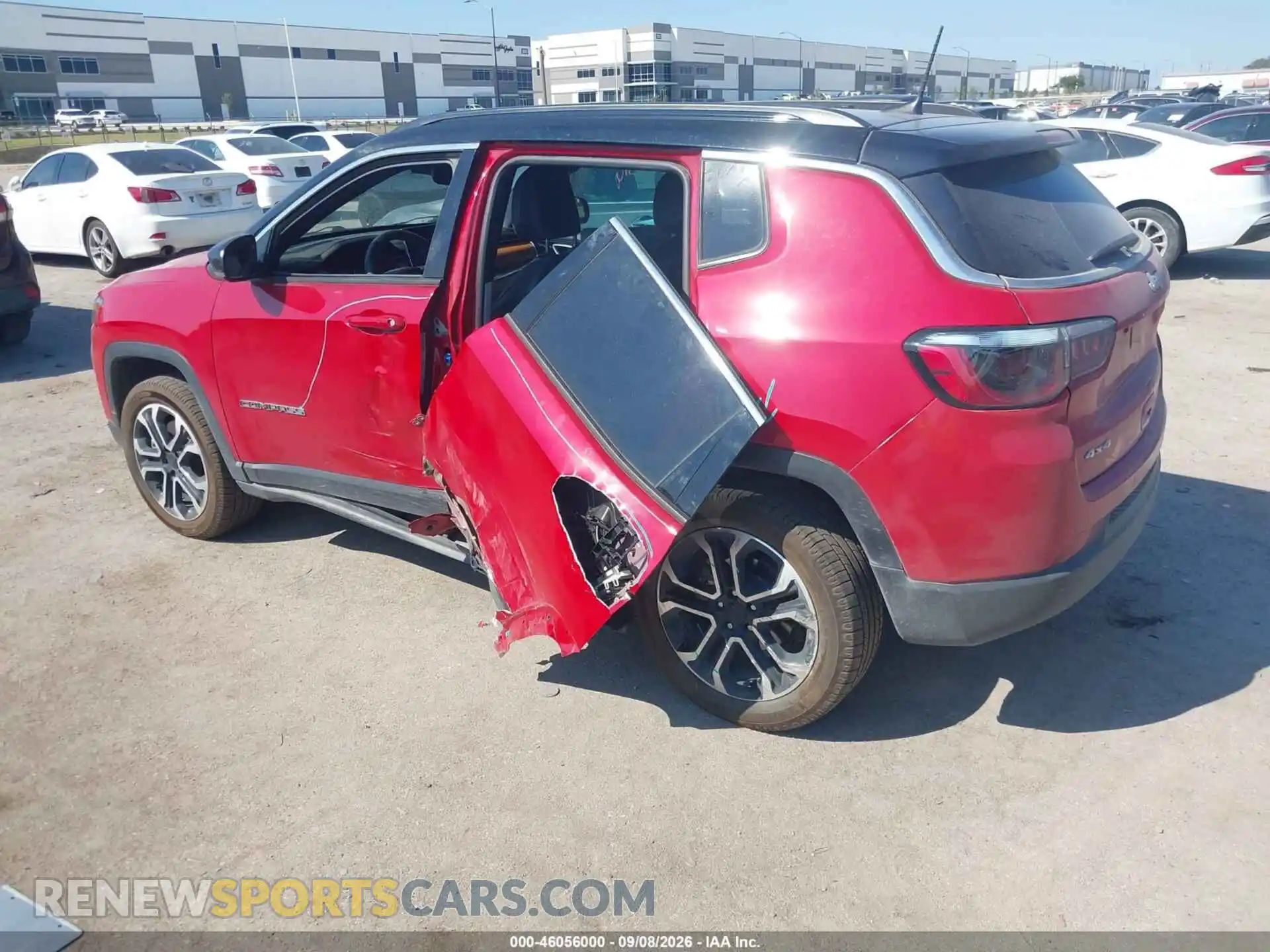 3 Photograph of a damaged car 3C4NJDCN7PT506598 JEEP COMPASS 2023