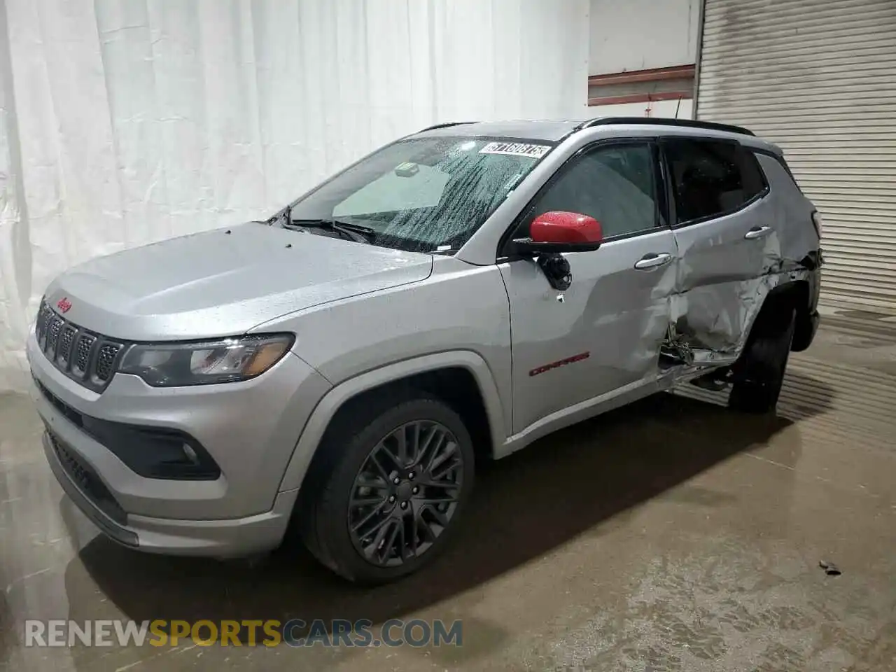 1 Photograph of a damaged car 3C4NJDCN7PT543554 JEEP COMPASS 2023