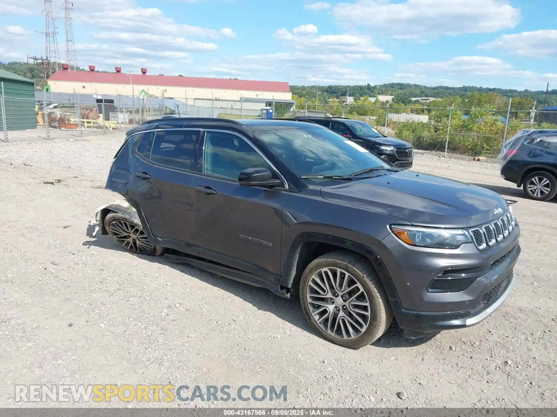 1 Photograph of a damaged car 3C4NJDCN8PT503452 JEEP COMPASS 2023