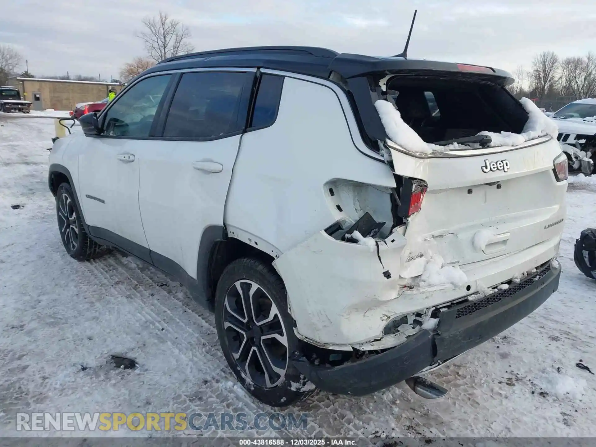 3 Photograph of a damaged car 3C4NJDCN8PT519599 JEEP COMPASS 2023