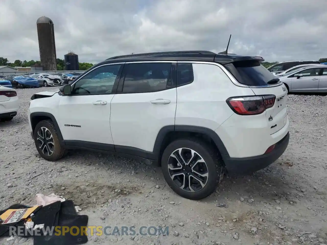 2 Photograph of a damaged car 3C4NJDCN8PT521238 JEEP COMPASS 2023
