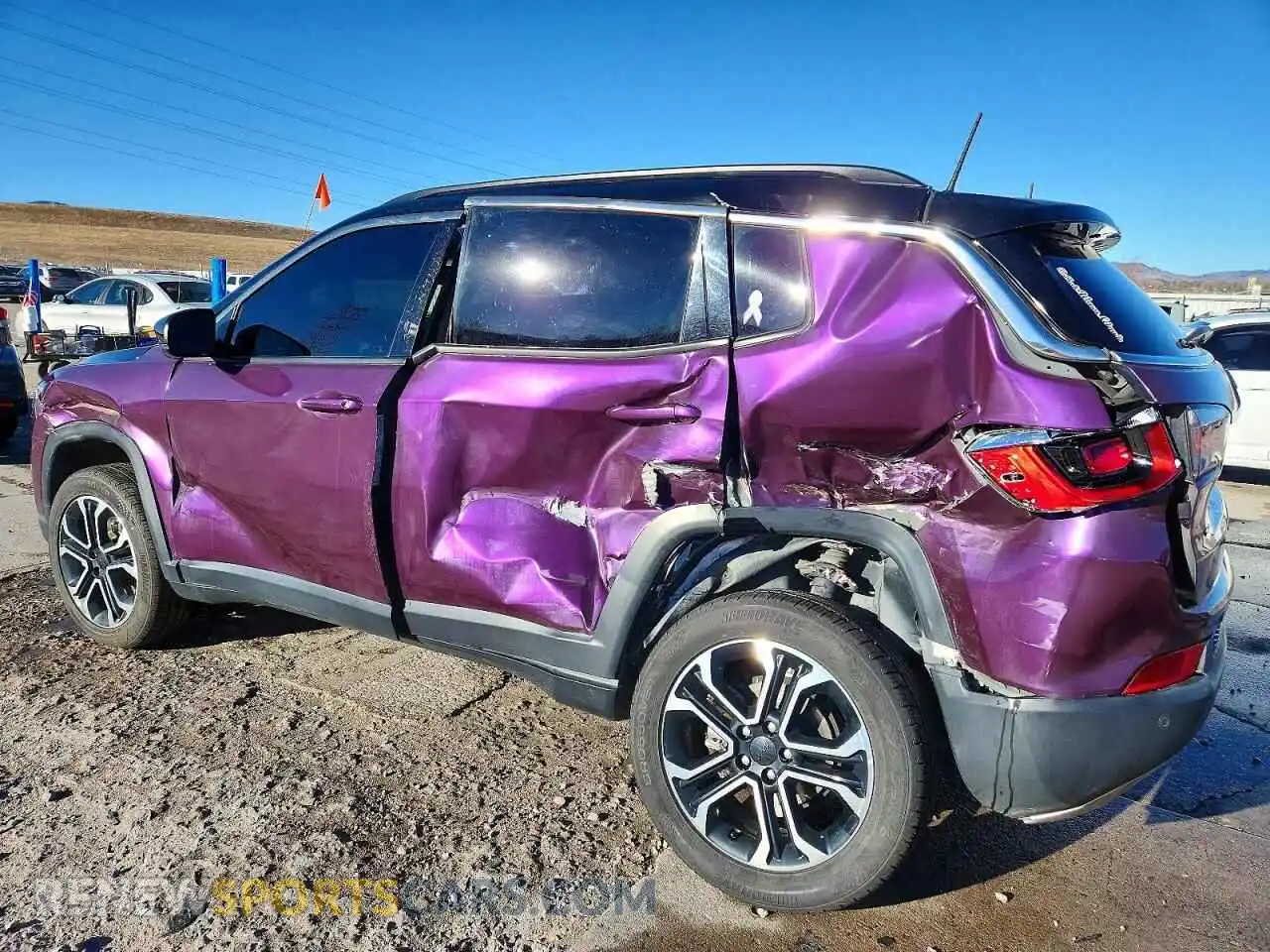 2 Photograph of a damaged car 3C4NJDCN8PT522714 JEEP COMPASS 2023