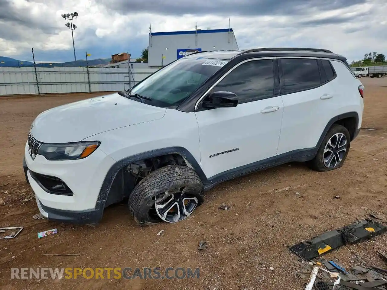 1 fotografías del automóvil dañado 3C4NJDCN8PT523233 JEEP COMPASS 2023