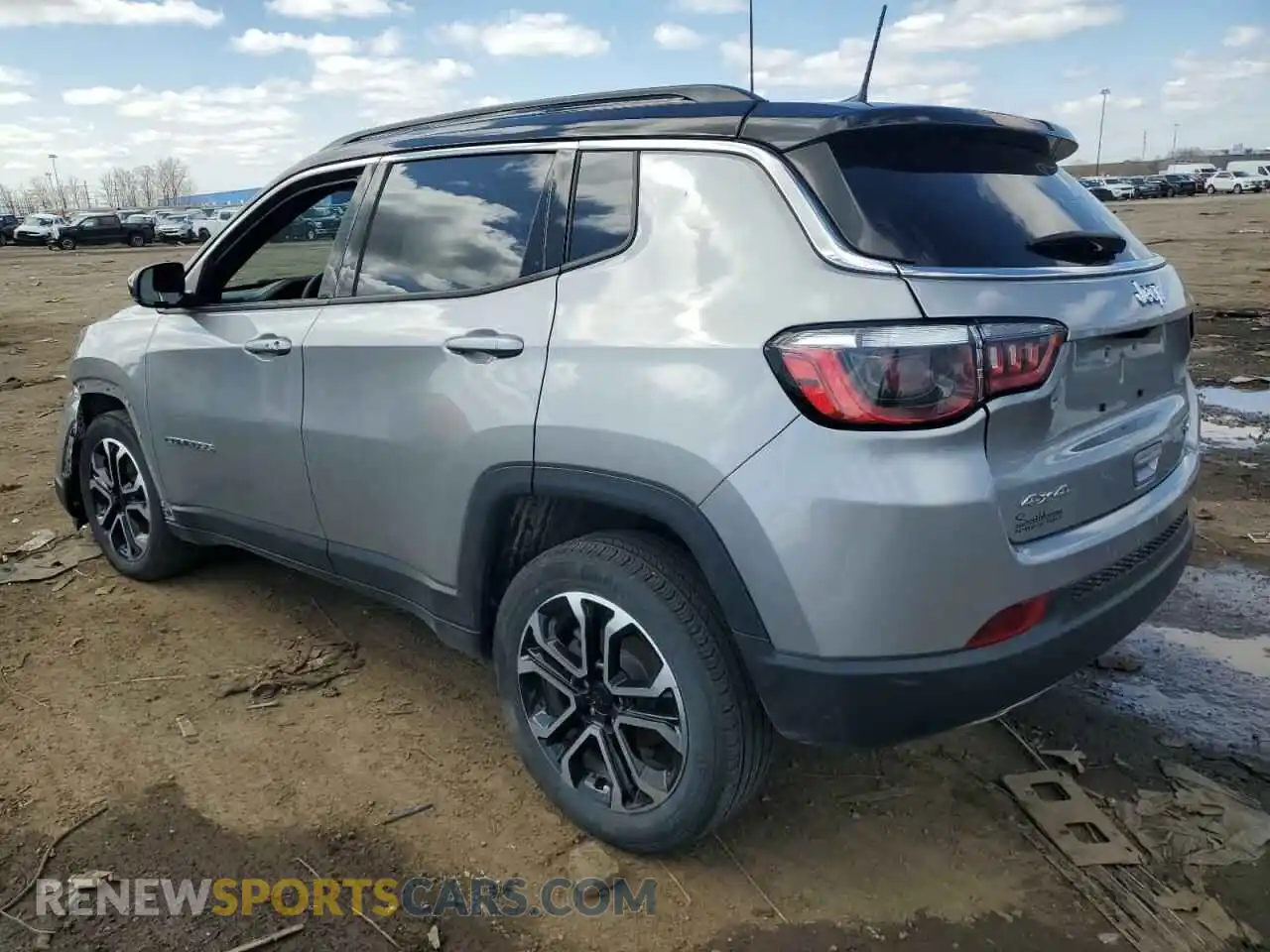 2 Photograph of a damaged car 3C4NJDCN8PT528741 JEEP COMPASS 2023