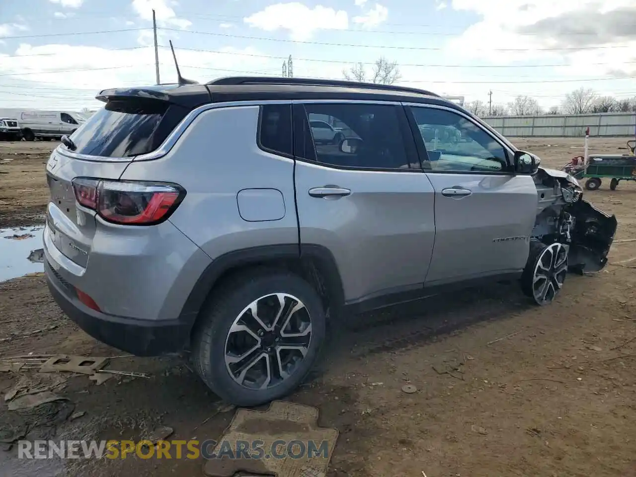 3 Photograph of a damaged car 3C4NJDCN8PT528741 JEEP COMPASS 2023