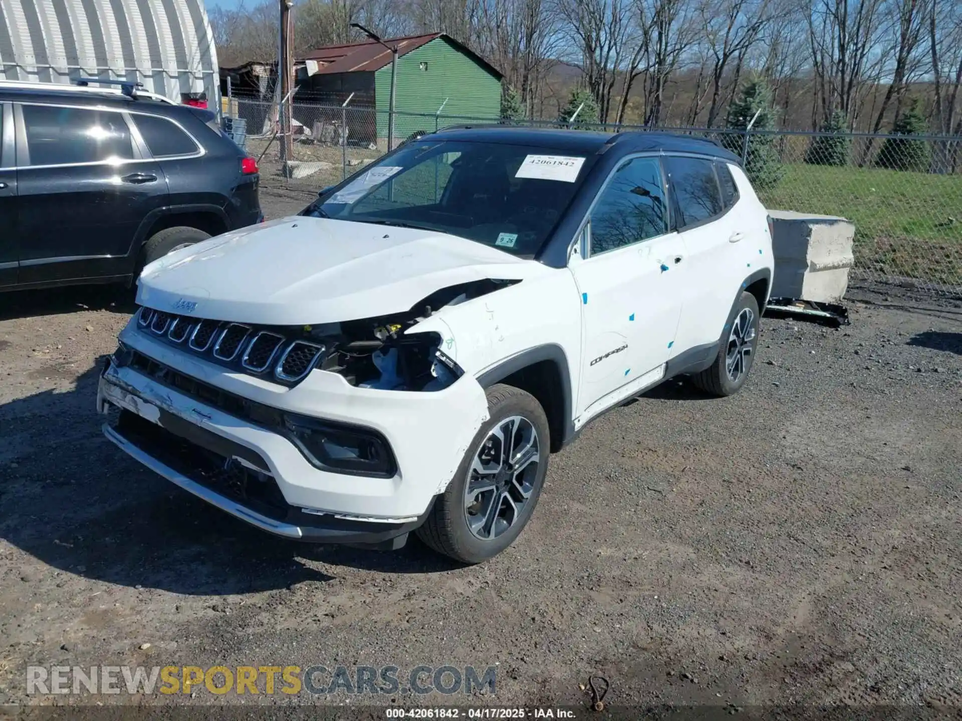 2 Photograph of a damaged car 3C4NJDCN8PT534989 JEEP COMPASS 2023