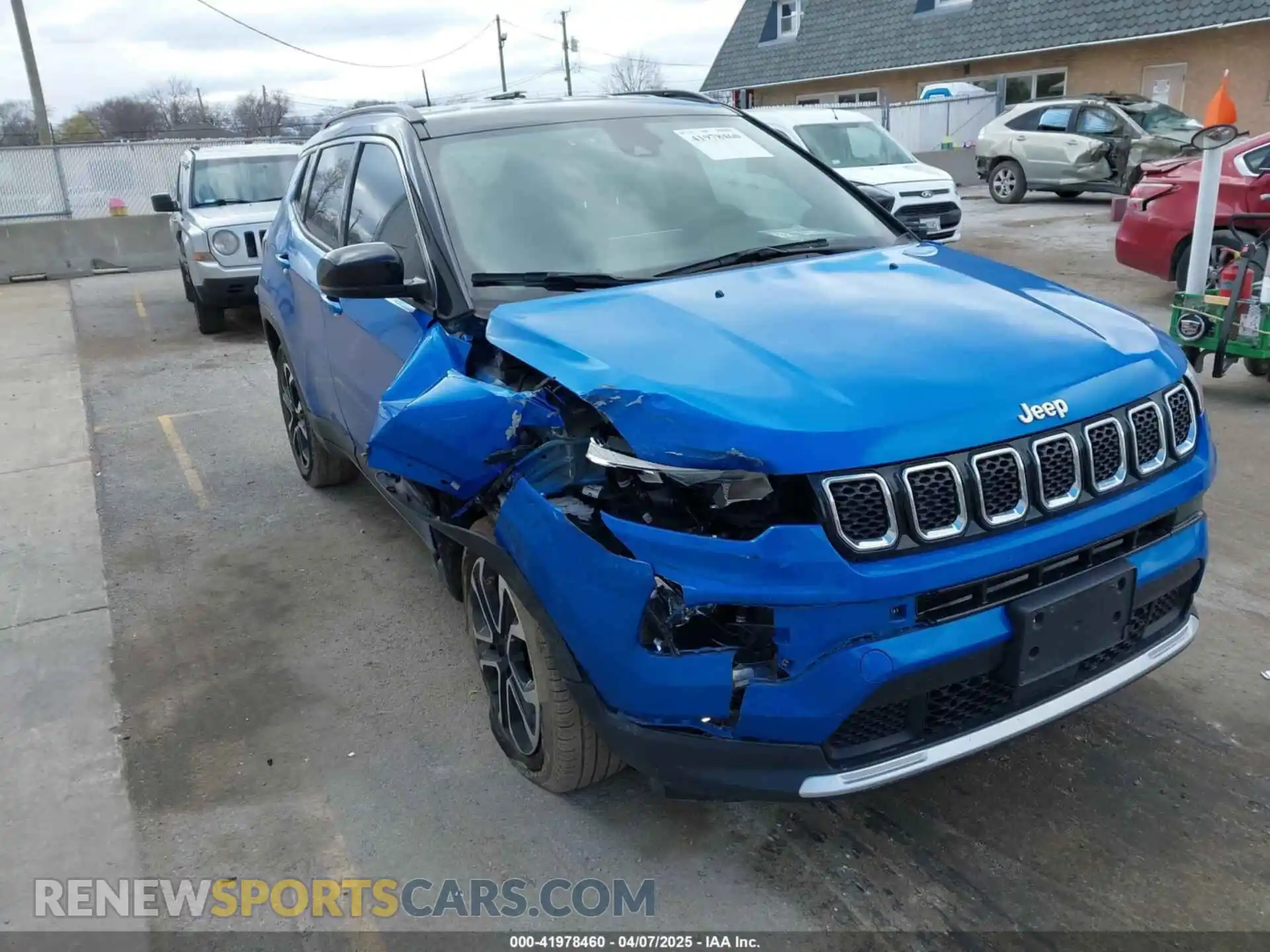 1 Фотография поврежденного автомобиля 3C4NJDCN9PT519336 JEEP COMPASS 2023