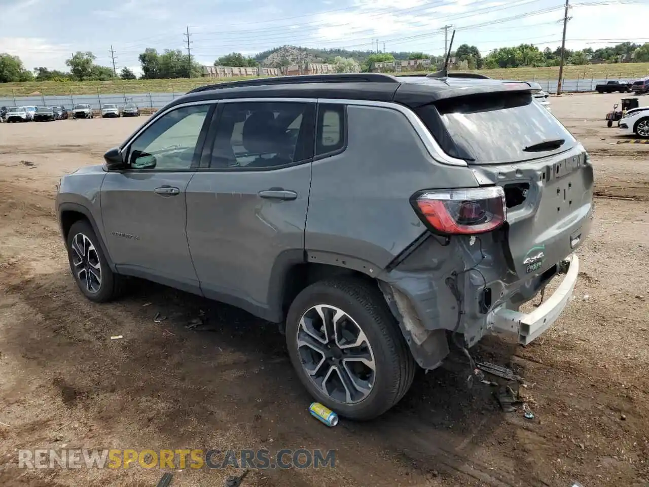 2 Photograph of a damaged car 3C4NJDCN9PT519952 JEEP COMPASS 2023
