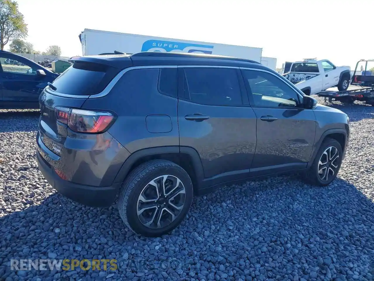 3 fotografías del automóvil dañado 3C4NJDCN9PT522673 JEEP COMPASS 2023