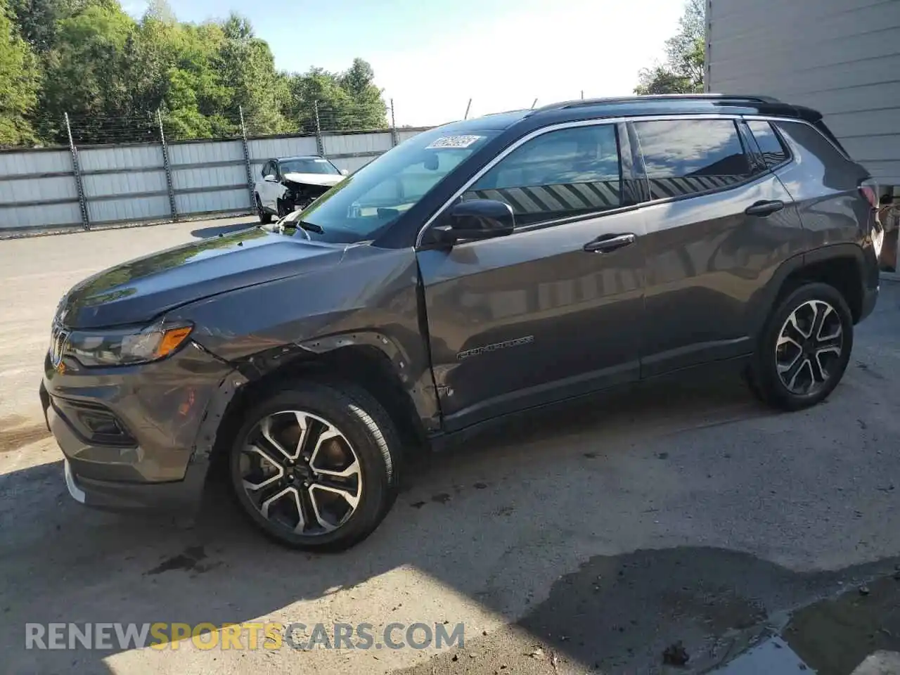 1 Photograph of a damaged car 3C4NJDCN9PT523337 JEEP COMPASS 2023