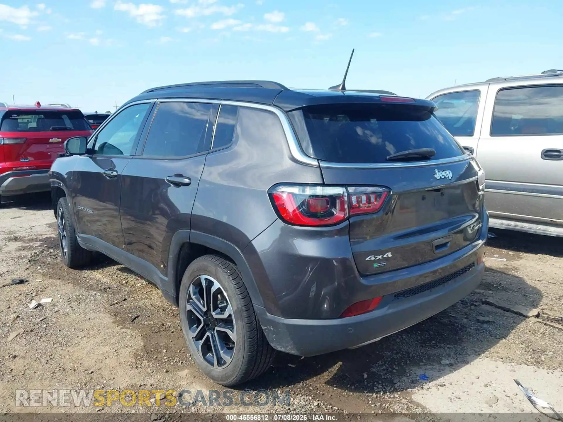 3 fotografías del automóvil dañado 3C4NJDCN9PT523516 JEEP COMPASS 2023