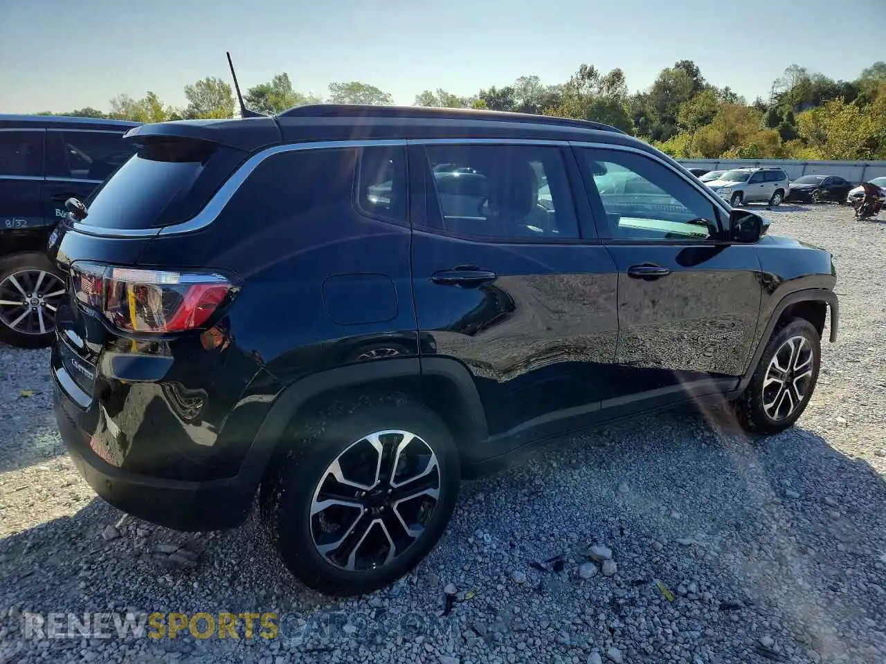3 fotografías del automóvil dañado 3C4NJDCN9PT524553 JEEP COMPASS 2023