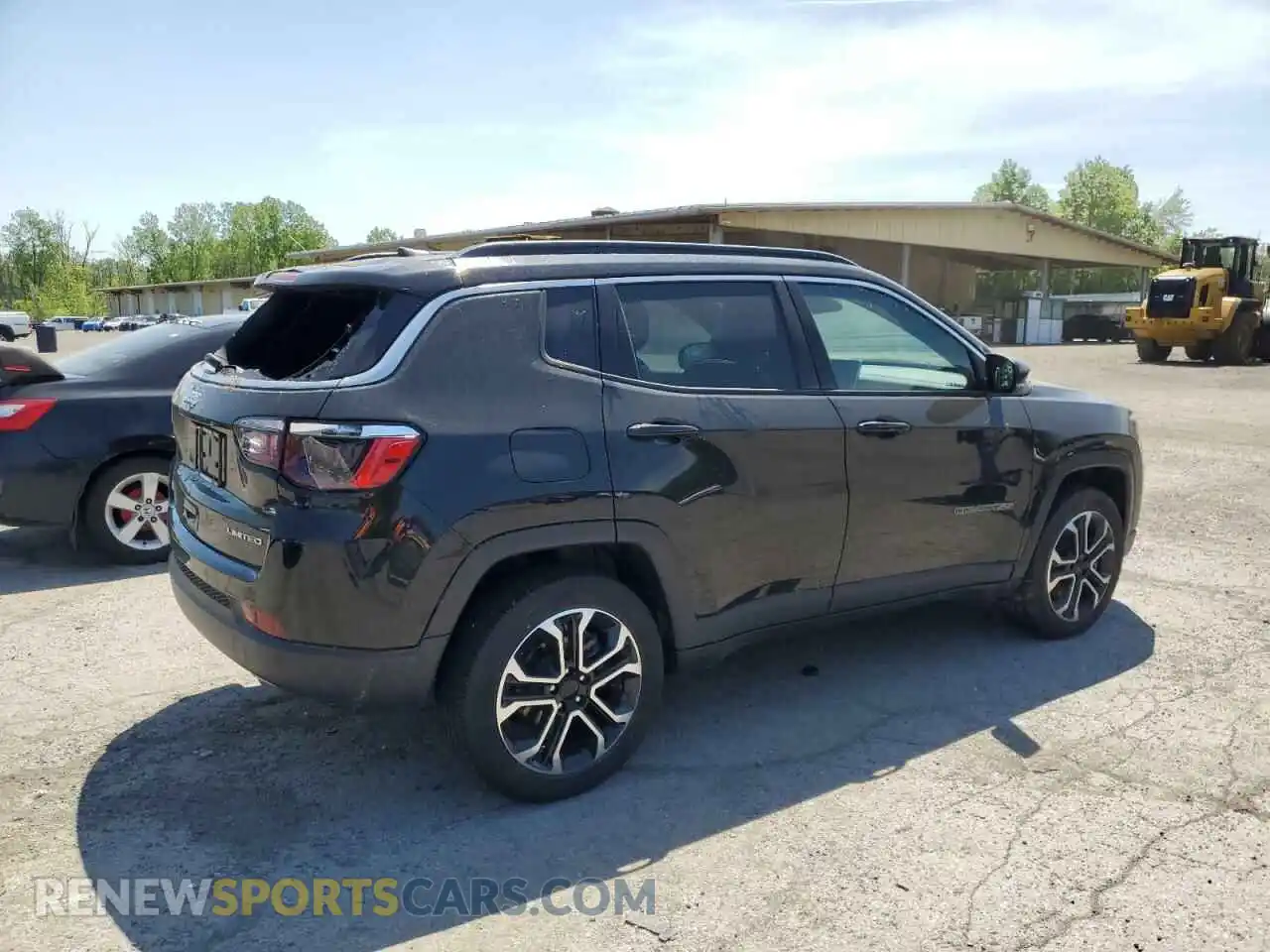 3 Photograph of a damaged car 3C4NJDCN9PT562557 JEEP COMPASS 2023