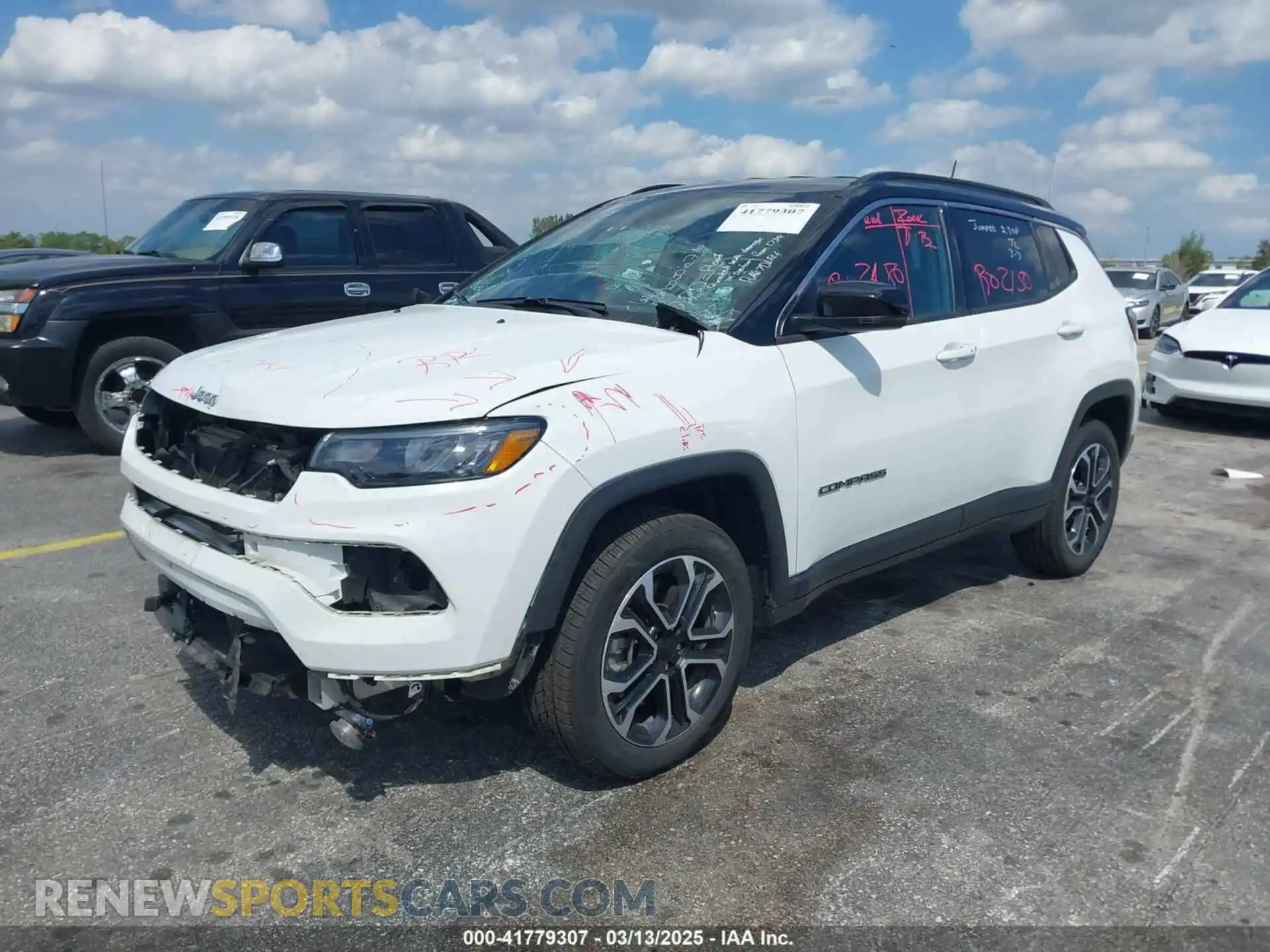 2 Photograph of a damaged car 3C4NJDCN9PT564826 JEEP COMPASS 2023