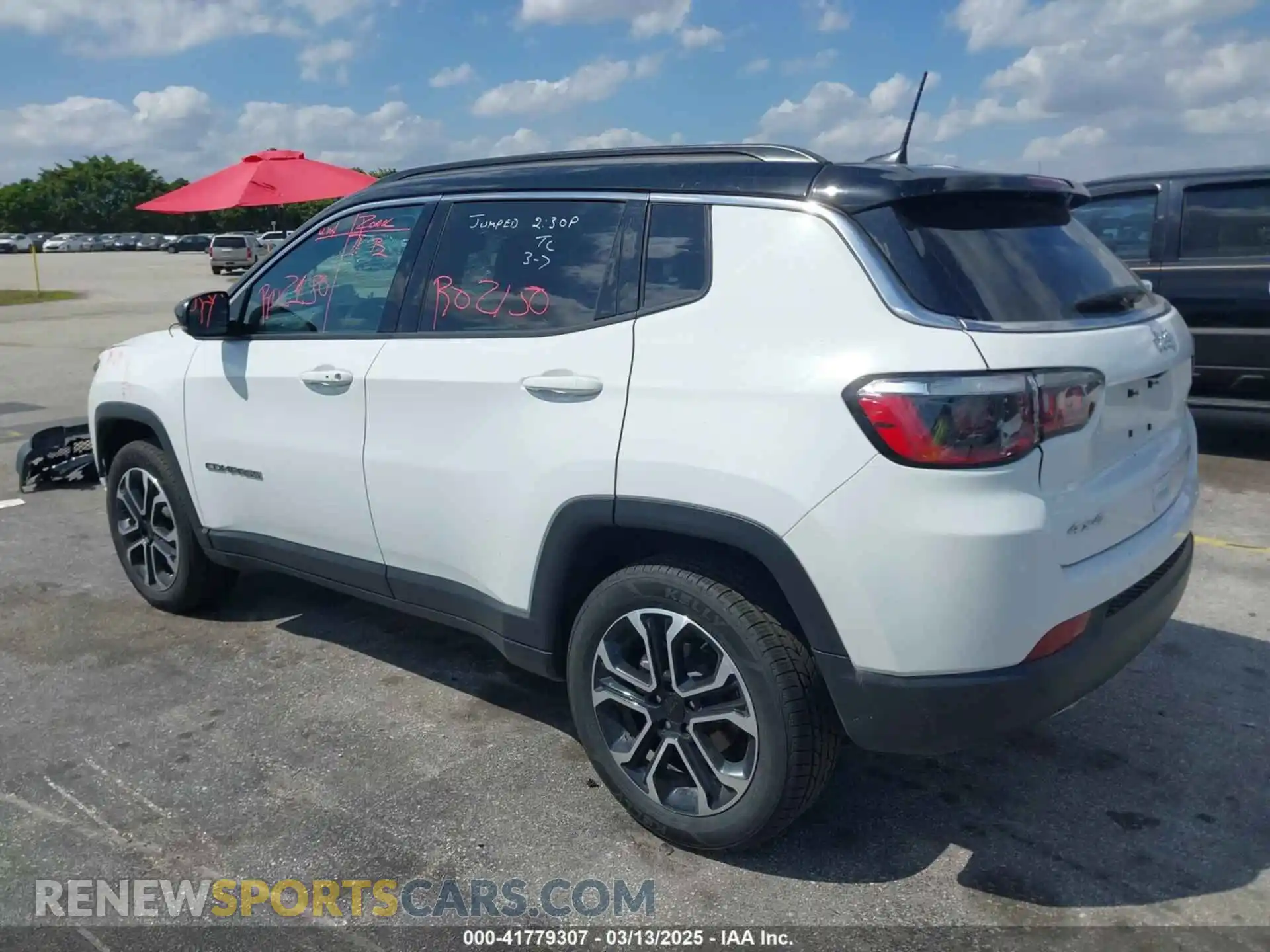 3 Photograph of a damaged car 3C4NJDCN9PT564826 JEEP COMPASS 2023