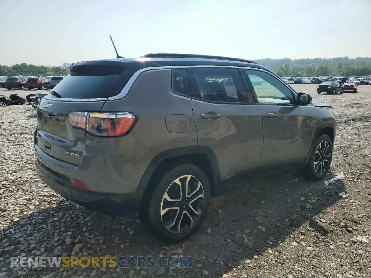 3 Photograph of a damaged car 3C4NJDCN9PT565488 JEEP COMPASS 2023