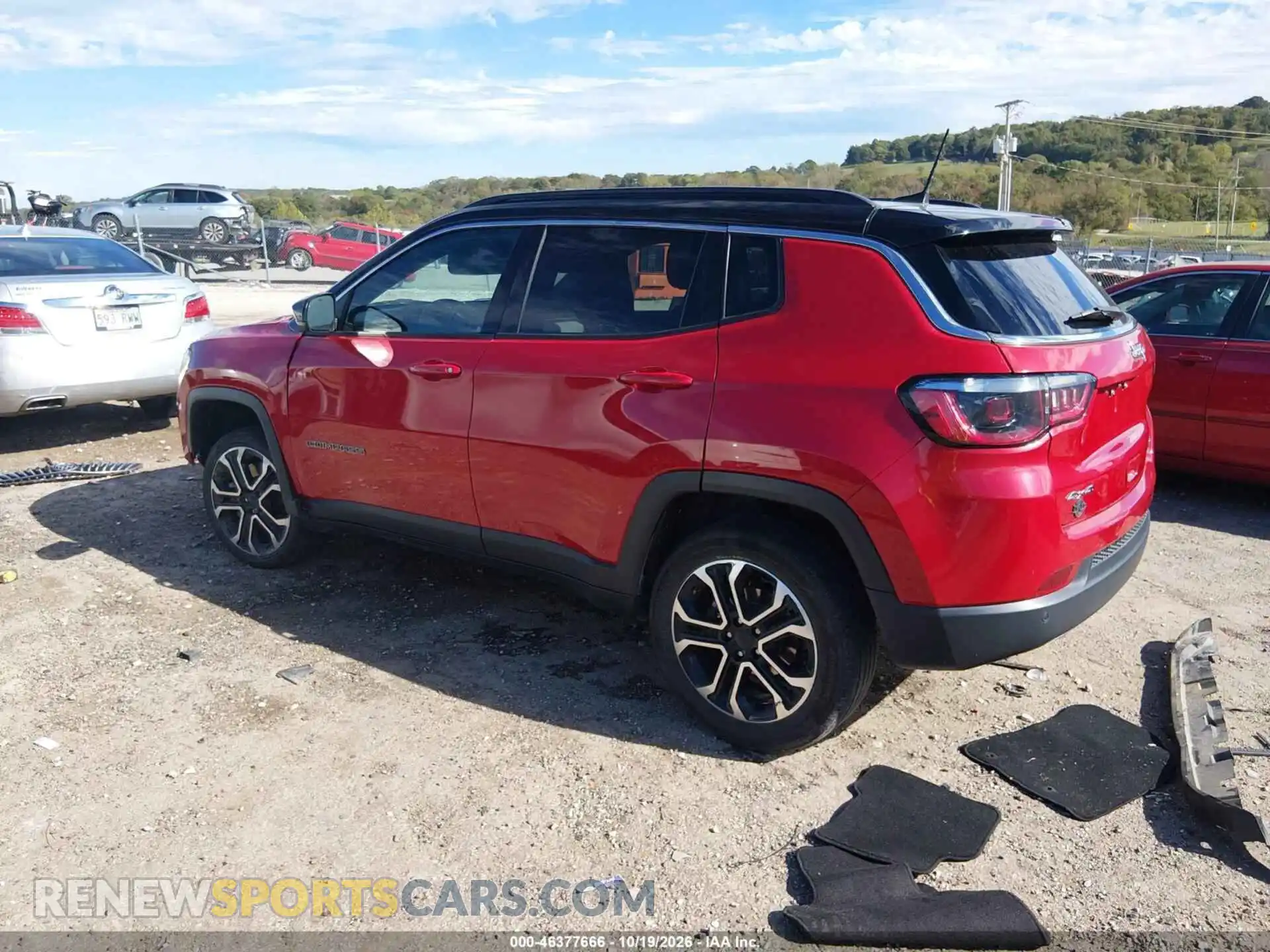 3 fotografías del automóvil dañado 3C4NJDCN9PT565491 JEEP COMPASS 2023