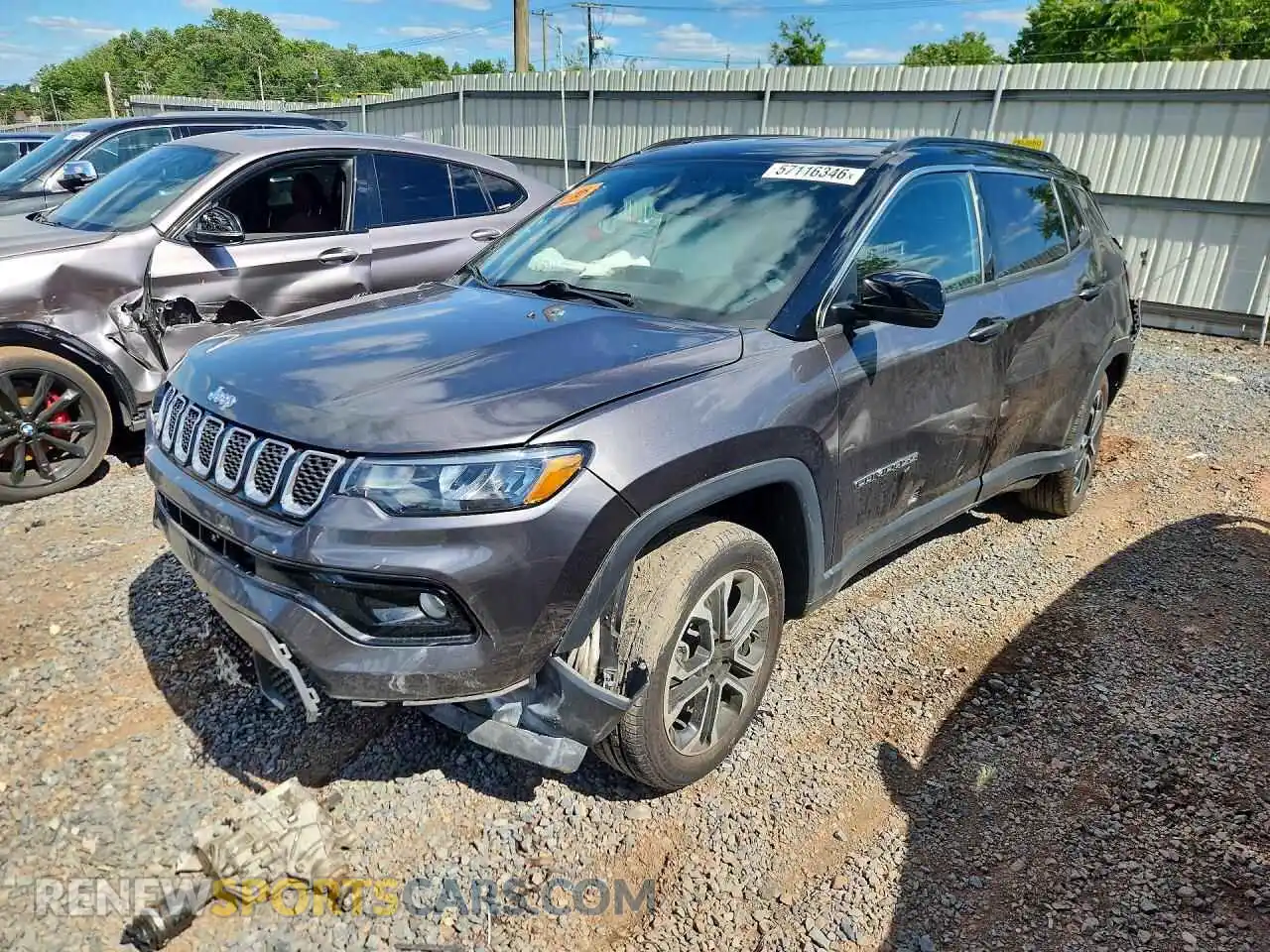 1 fotografías del automóvil dañado 3C4NJDCN9PT565720 JEEP COMPASS 2023