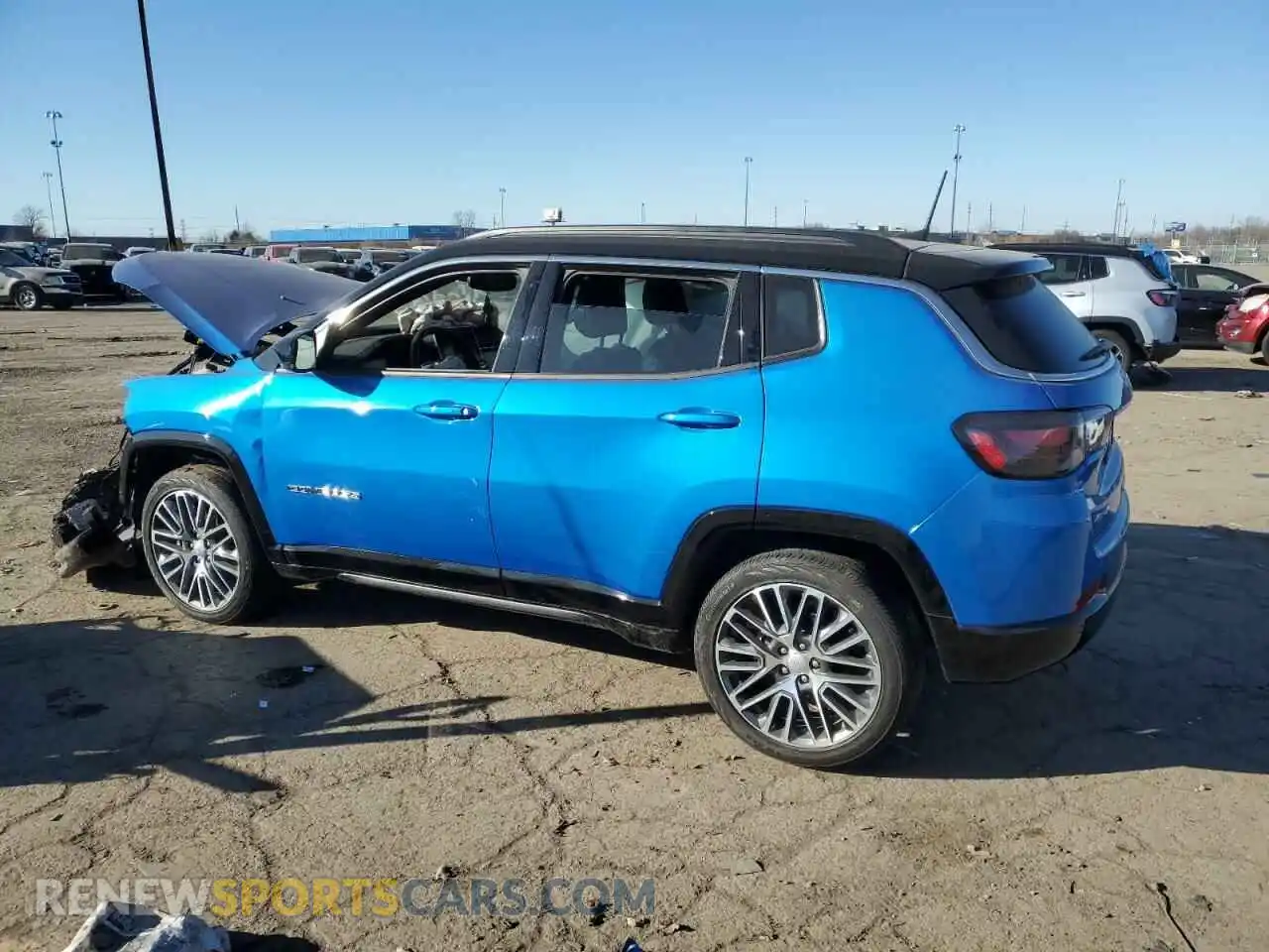 2 Photograph of a damaged car 3C4NJDCN9PT570979 JEEP COMPASS 2023
