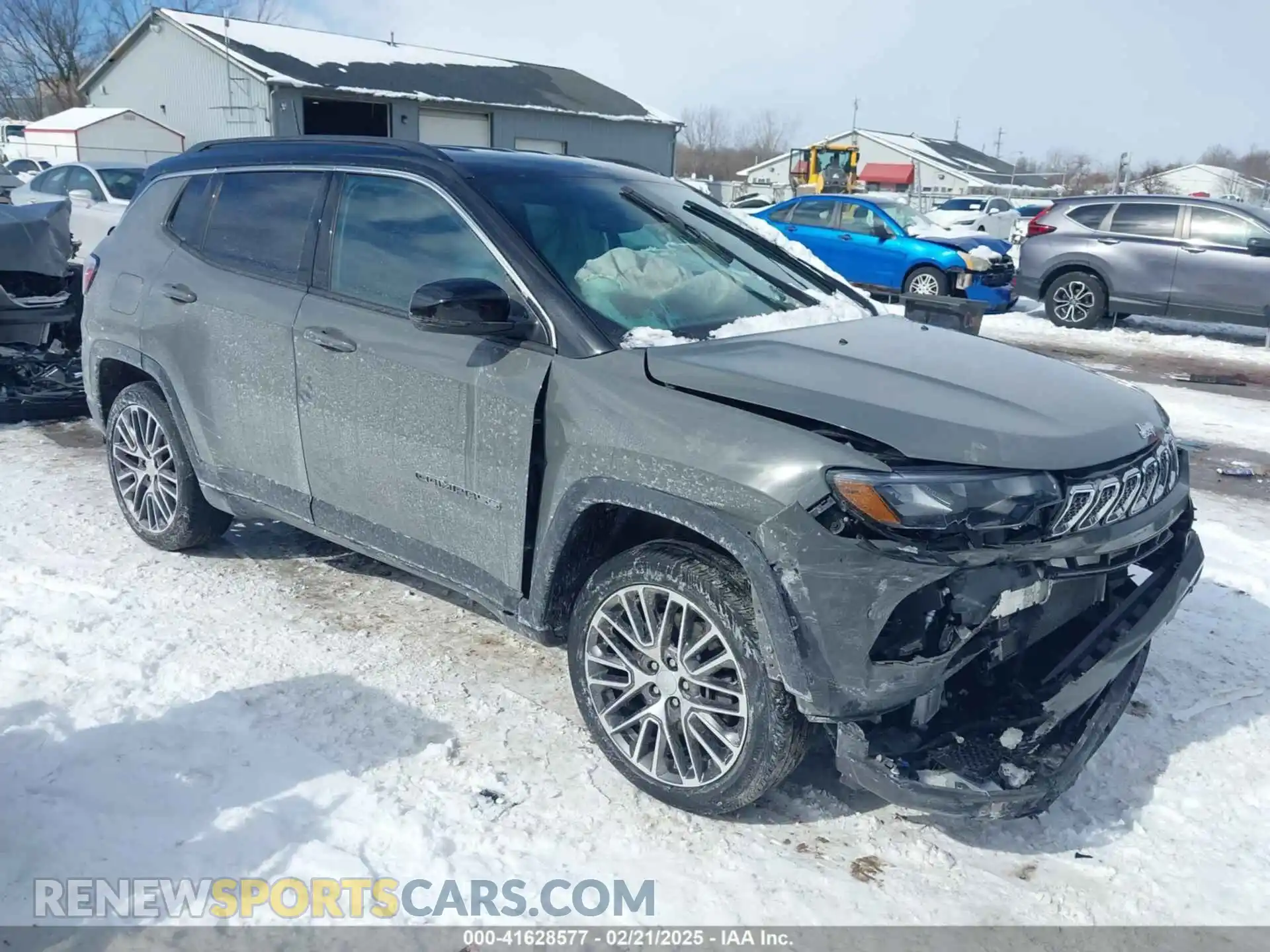 1 Photograph of a damaged car 3C4NJDCNXPT541331 JEEP COMPASS 2023