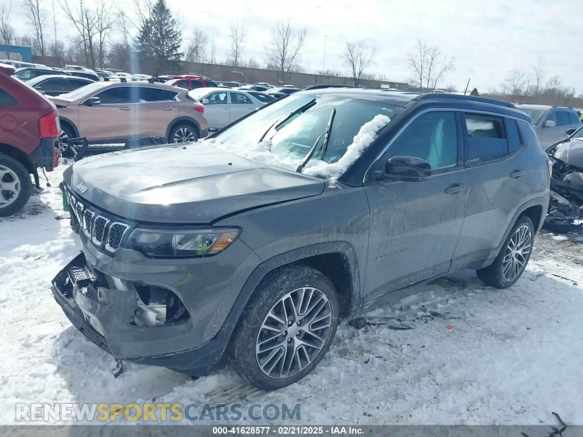 2 Photograph of a damaged car 3C4NJDCNXPT541331 JEEP COMPASS 2023
