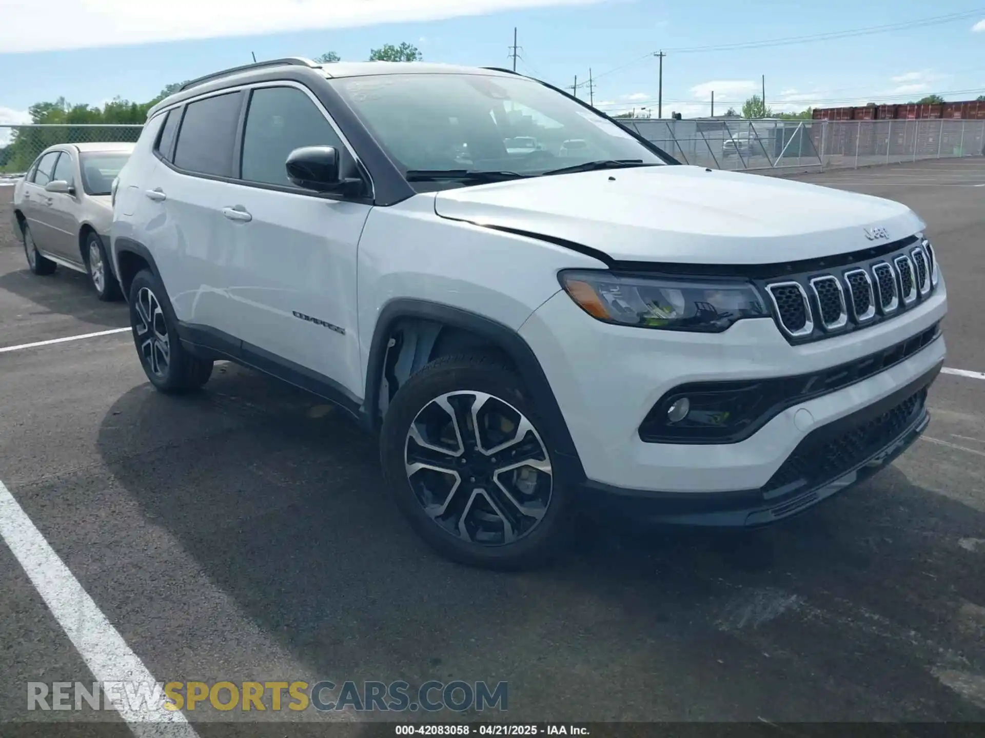 1 Photograph of a damaged car 3C4NJDCNXPT565743 JEEP COMPASS 2023