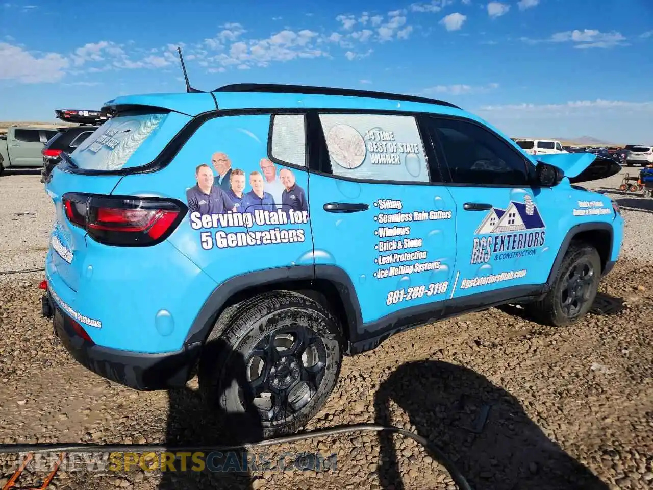3 Photograph of a damaged car 3C4NJDDN0PT508482 JEEP COMPASS 2023