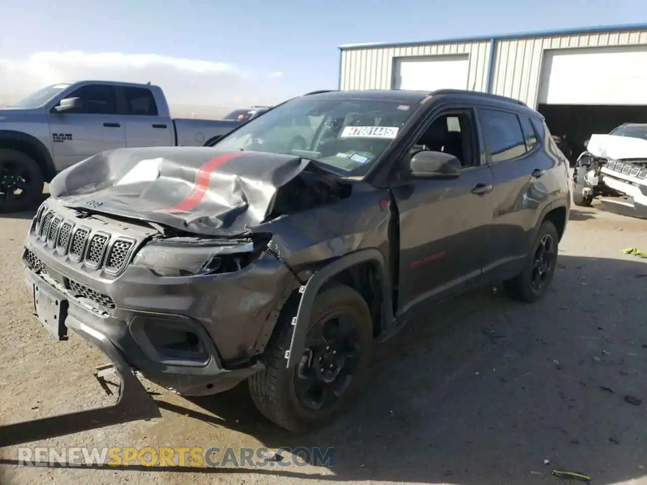 1 Photograph of a damaged car 3C4NJDDN1PT528031 JEEP COMPASS 2023
