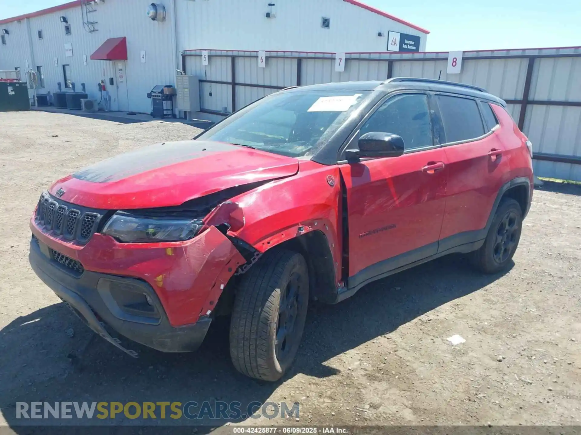 2 Photograph of a damaged car 3C4NJDDN2PT527857 JEEP COMPASS 2023