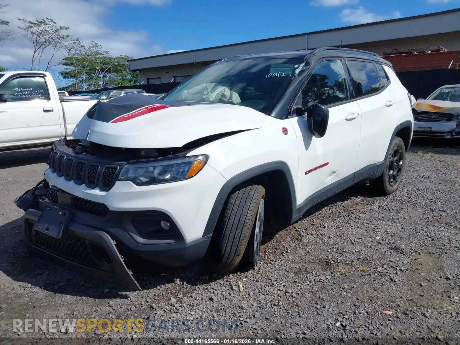 2 Photograph of a damaged car 3C4NJDDN3PT543534 JEEP COMPASS 2023