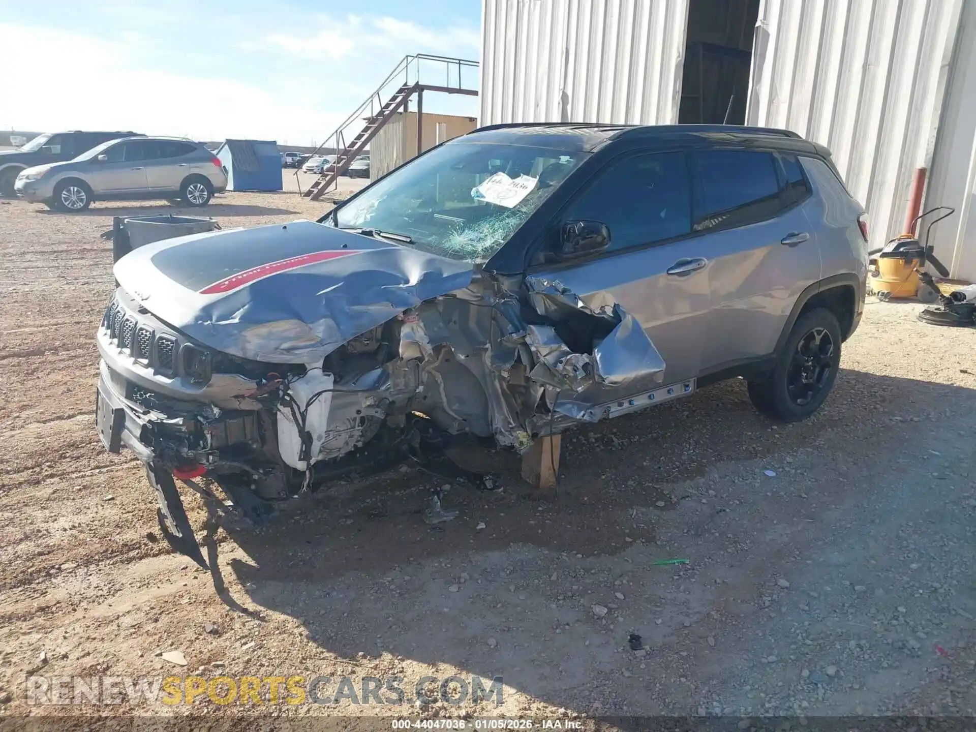 2 Photograph of a damaged car 3C4NJDDN6PT506140 JEEP COMPASS 2023
