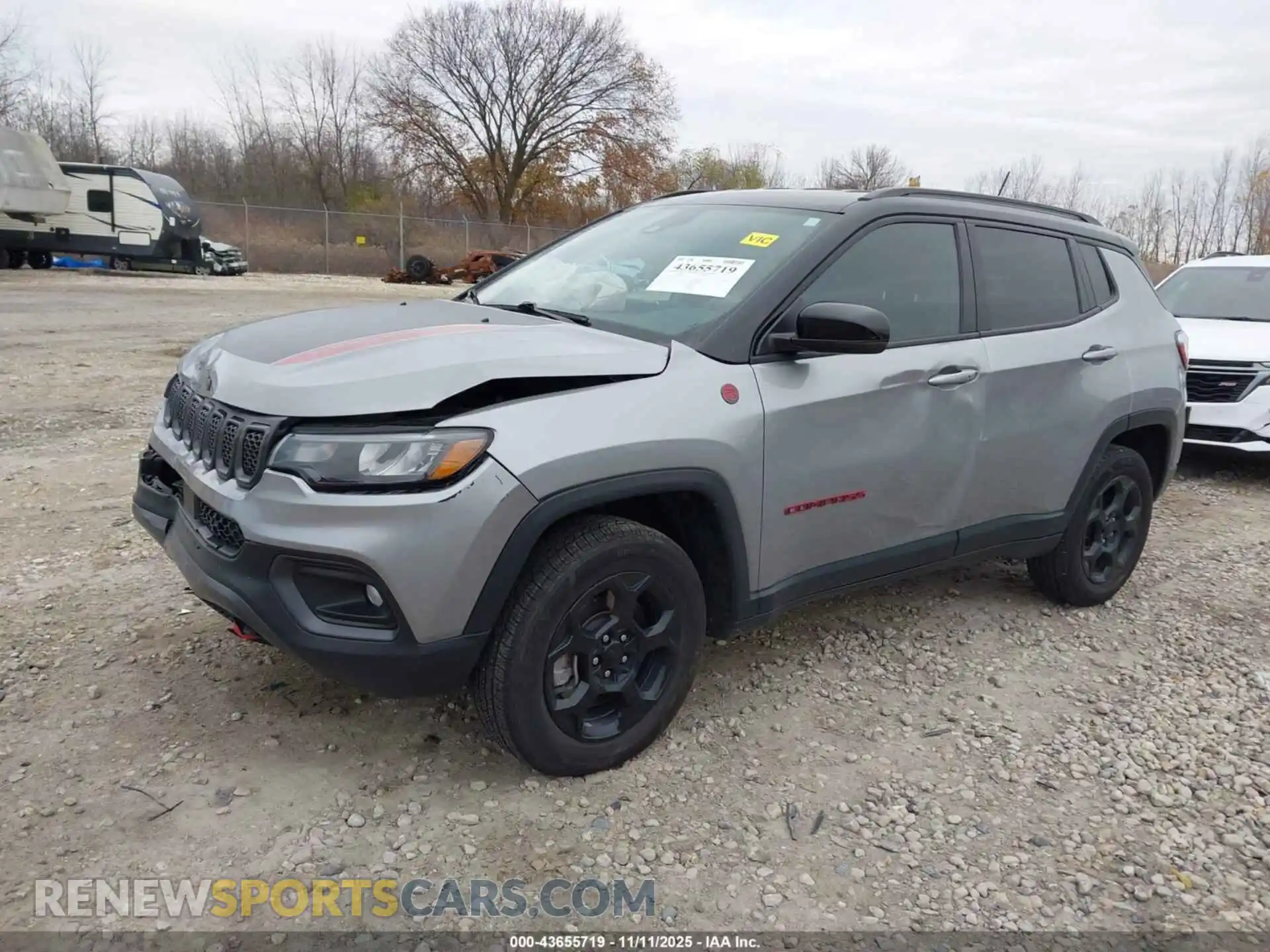 2 Photograph of a damaged car 3C4NJDDN6PT524850 JEEP COMPASS 2023