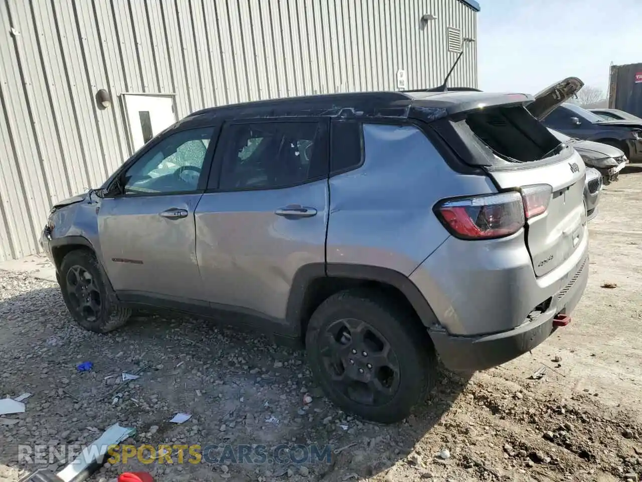 2 Photograph of a damaged car 3C4NJDDN6PT564930 JEEP COMPASS 2023