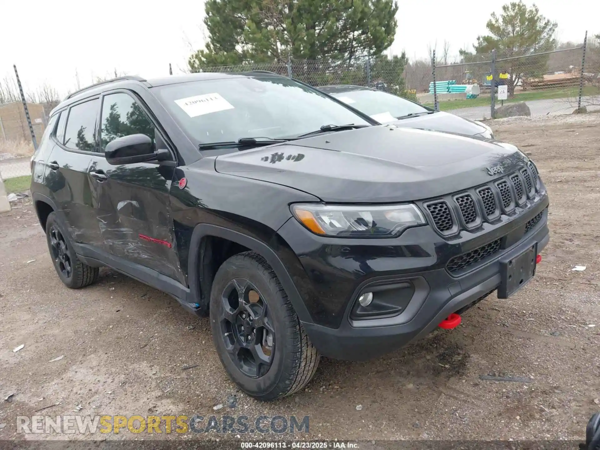 1 fotografías del automóvil dañado 3C4NJDDN7PT510813 JEEP COMPASS 2023
