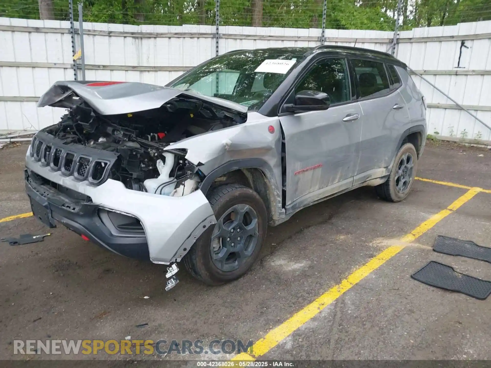 2 Photograph of a damaged car 3C4NJDDN8PT524820 JEEP COMPASS 2023