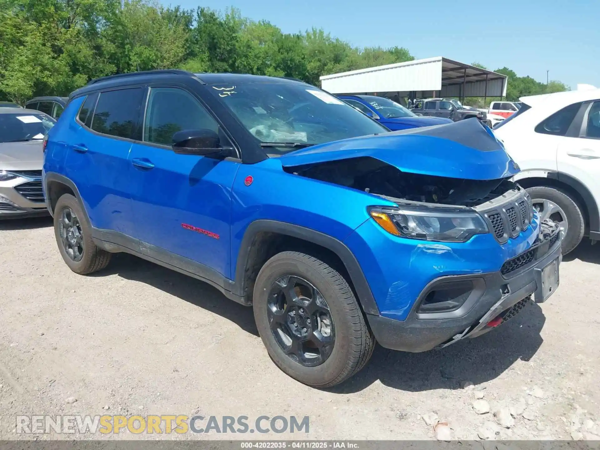 1 fotografías del automóvil dañado 3C4NJDDN8PT564654 JEEP COMPASS 2023