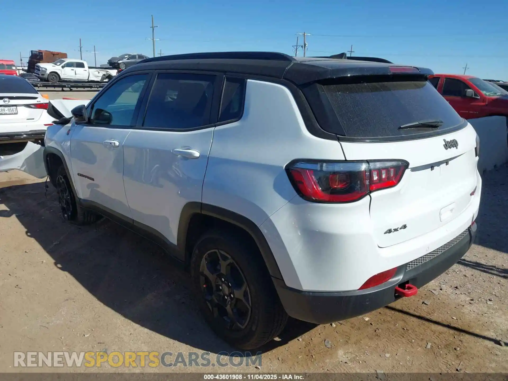 3 Photograph of a damaged car 3C4NJDDN9PT527922 JEEP COMPASS 2023