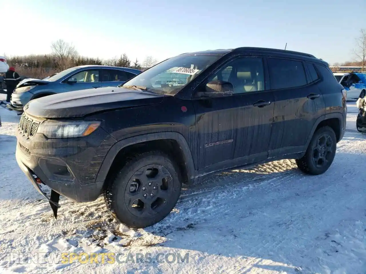 1 Photograph of a damaged car 3C4NJDDN9PT573816 JEEP COMPASS 2023