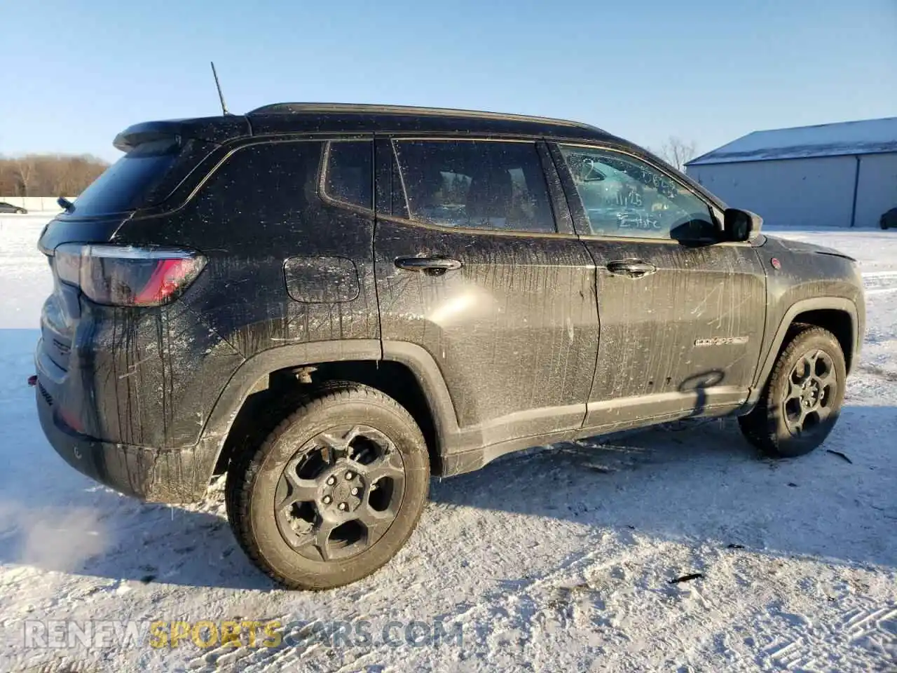 3 Photograph of a damaged car 3C4NJDDN9PT573816 JEEP COMPASS 2023