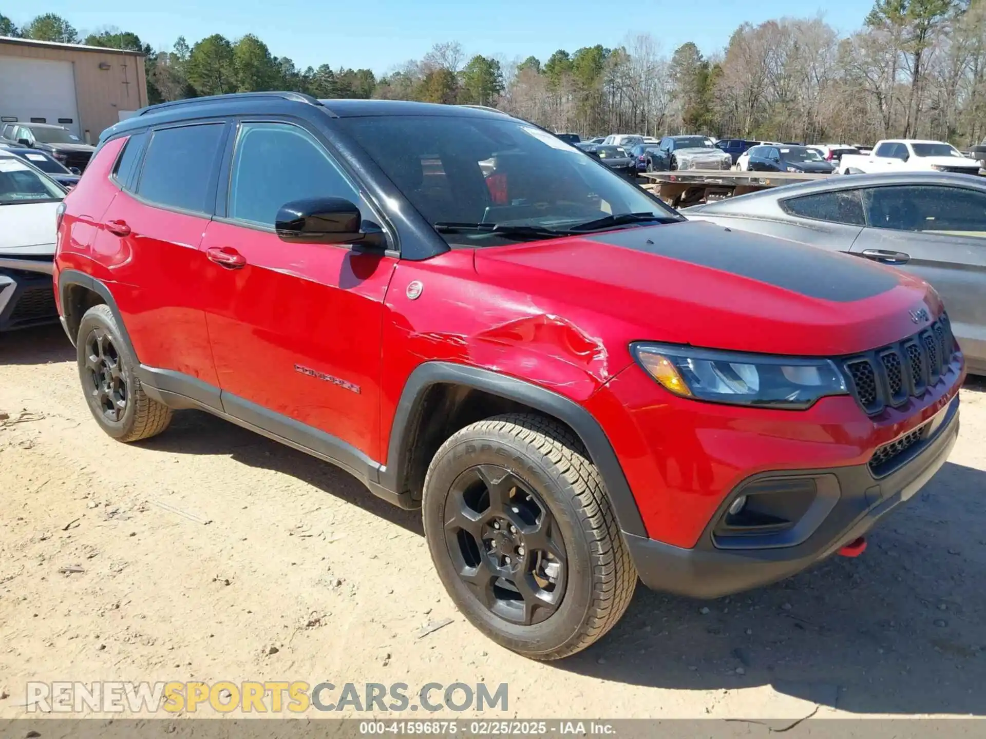 1 Photograph of a damaged car 3C4NJDDNXPT526231 JEEP COMPASS 2023