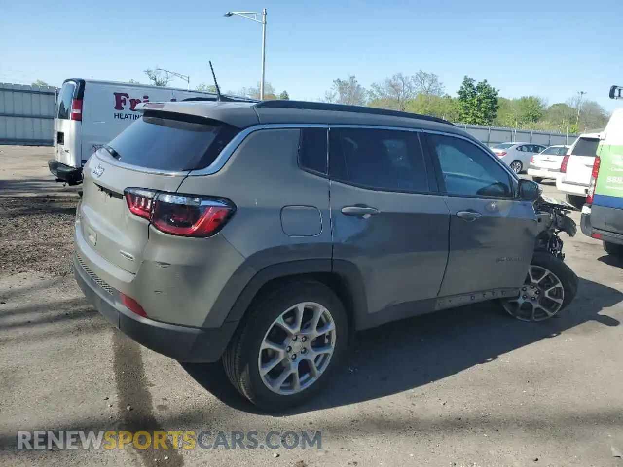3 Photograph of a damaged car 3C4NJDFN0PT570512 JEEP COMPASS 2023