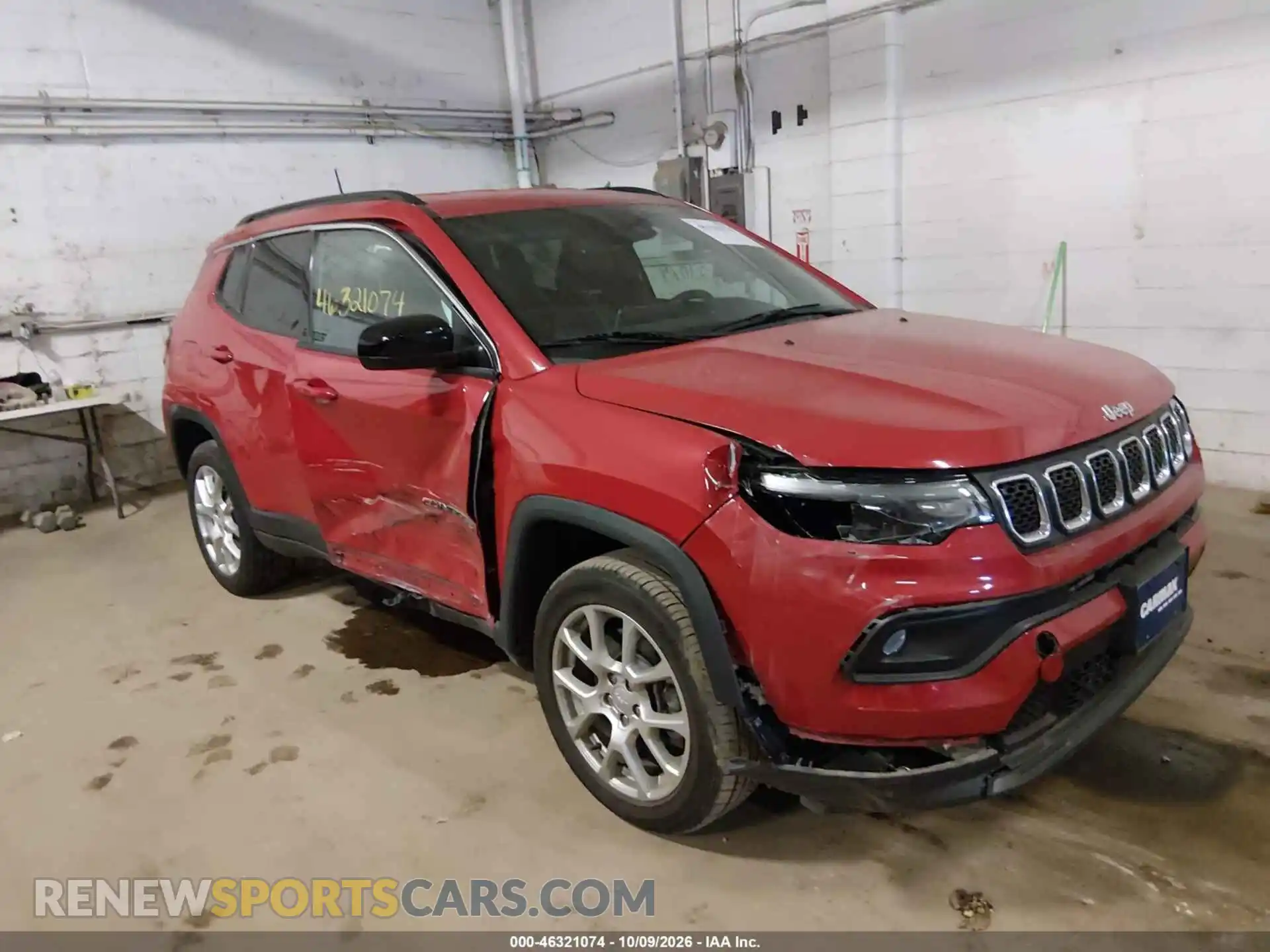 1 Photograph of a damaged car 3C4NJDFN1PT533307 JEEP COMPASS 2023