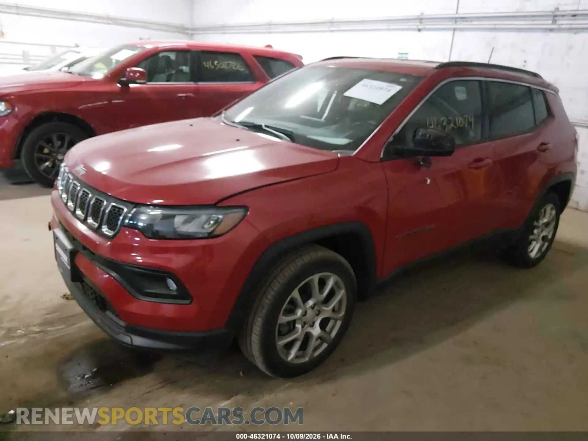 2 Photograph of a damaged car 3C4NJDFN1PT533307 JEEP COMPASS 2023