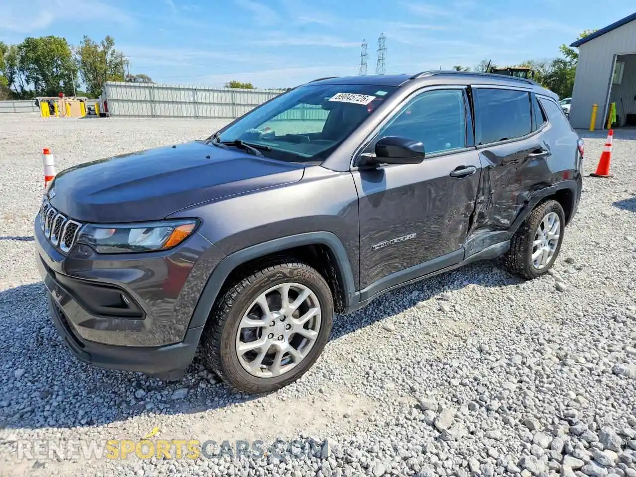 1 fotografías del automóvil dañado 3C4NJDFN3PT532630 JEEP COMPASS 2023