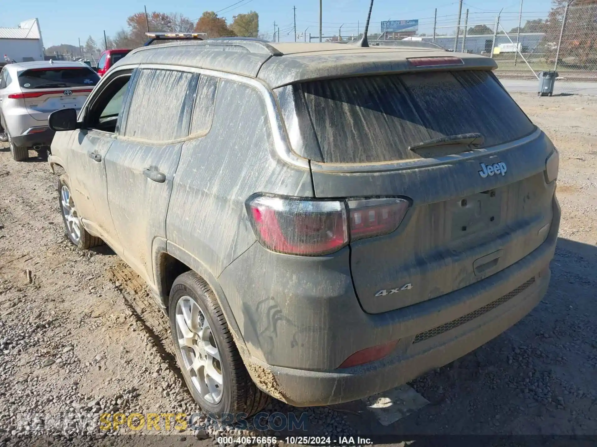 3 Photograph of a damaged car 3C4NJDFN4PT521619 JEEP COMPASS 2023