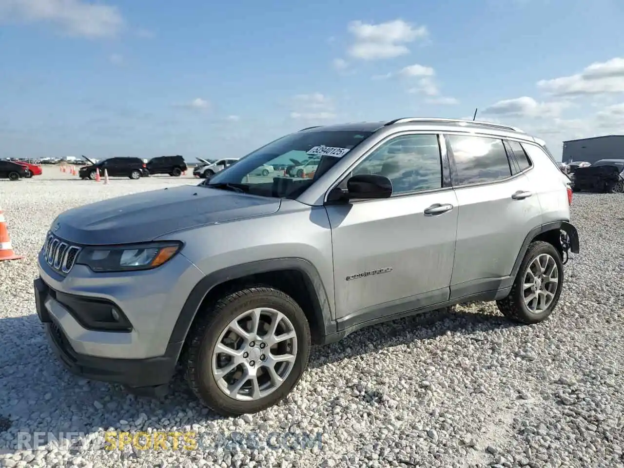 1 Photograph of a damaged car 3C4NJDFN6PT513828 JEEP COMPASS 2023